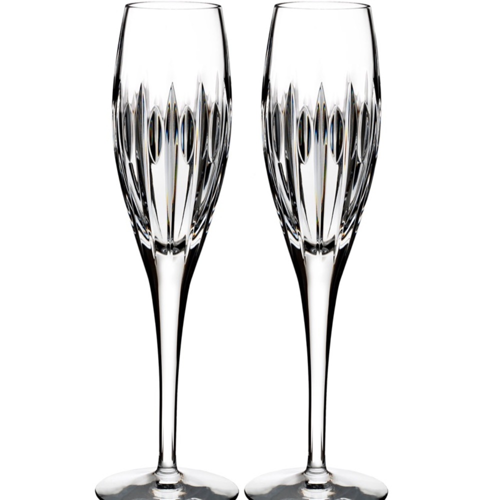 Waterford Champagne Flute set never used